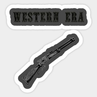 Western Era - Winchester Rifle Sticker